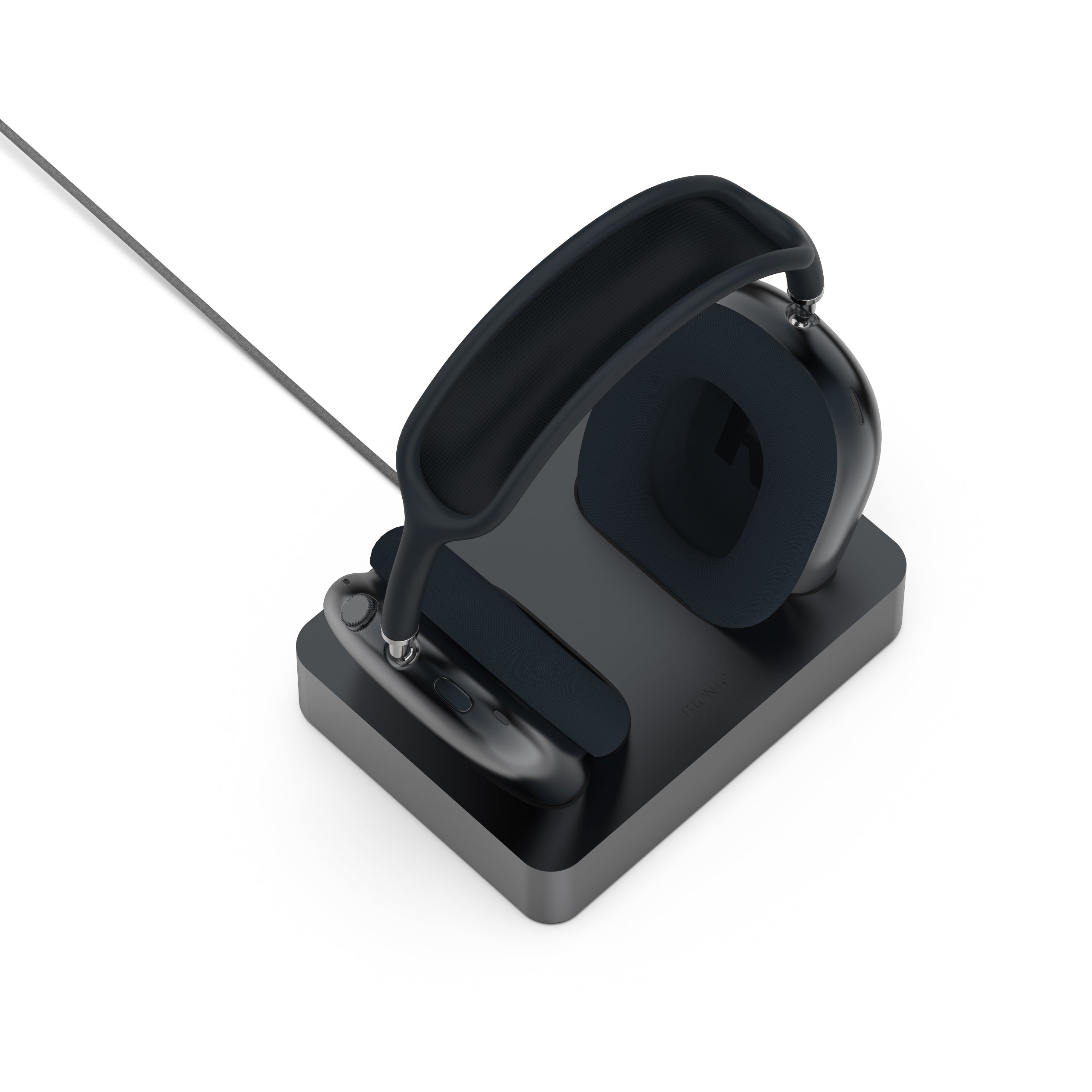 A Perfect Match: AirPods Max Charger Now Available in Midnight - BIONIC