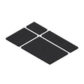 Valet Tray Leather Pad Set