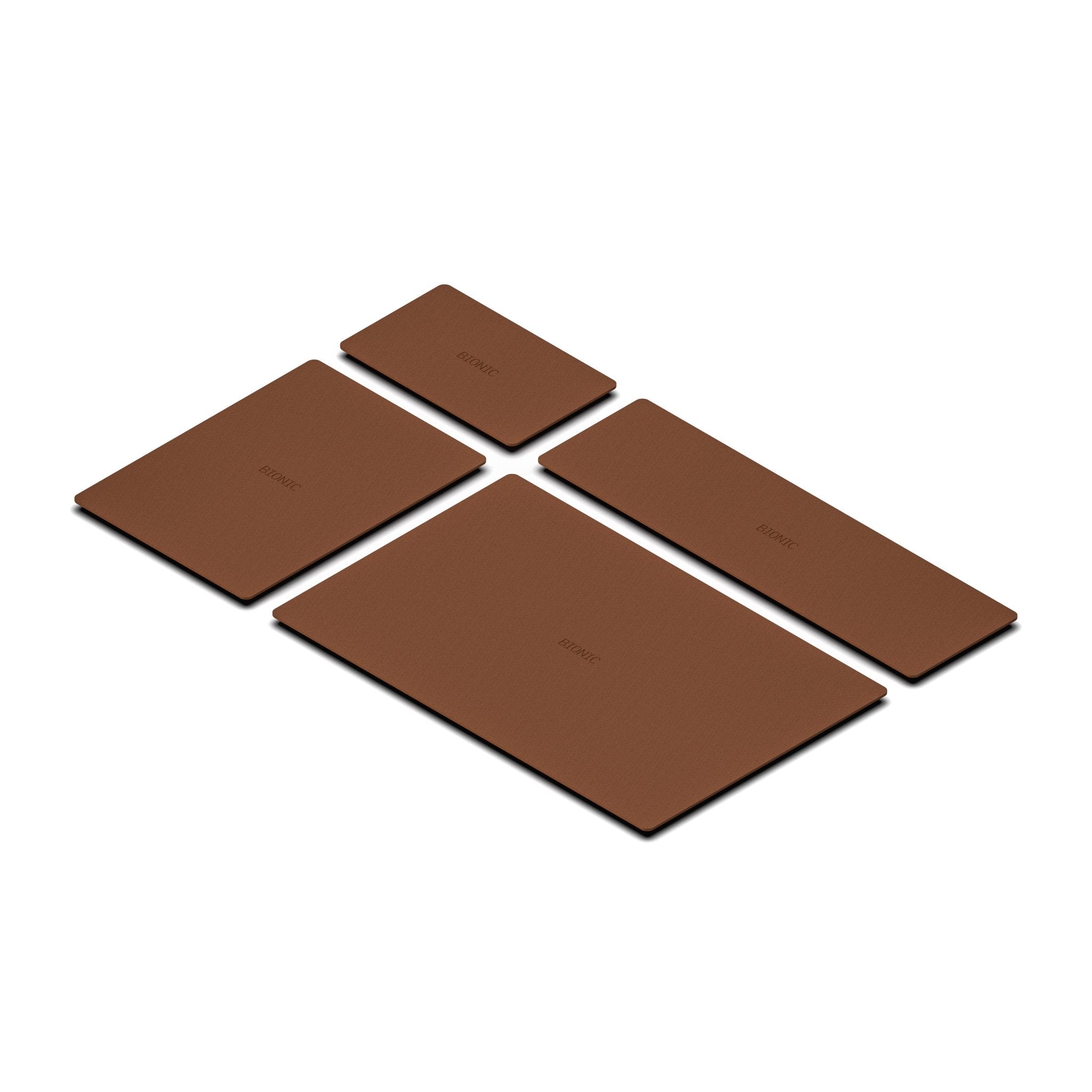 Valet Tray Leather Pad Set - BIONIC